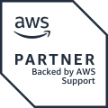 PolarSeven - Backed by AWS Support badge